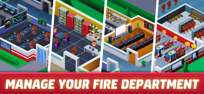 Idle Firefighter Tycoon android App screenshot 2